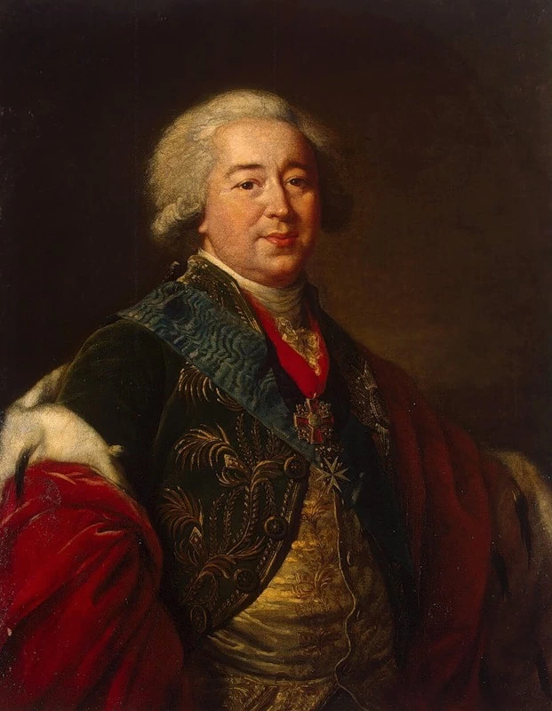 Ritratto del principe Alexander Borissovich Kourakin - 1797